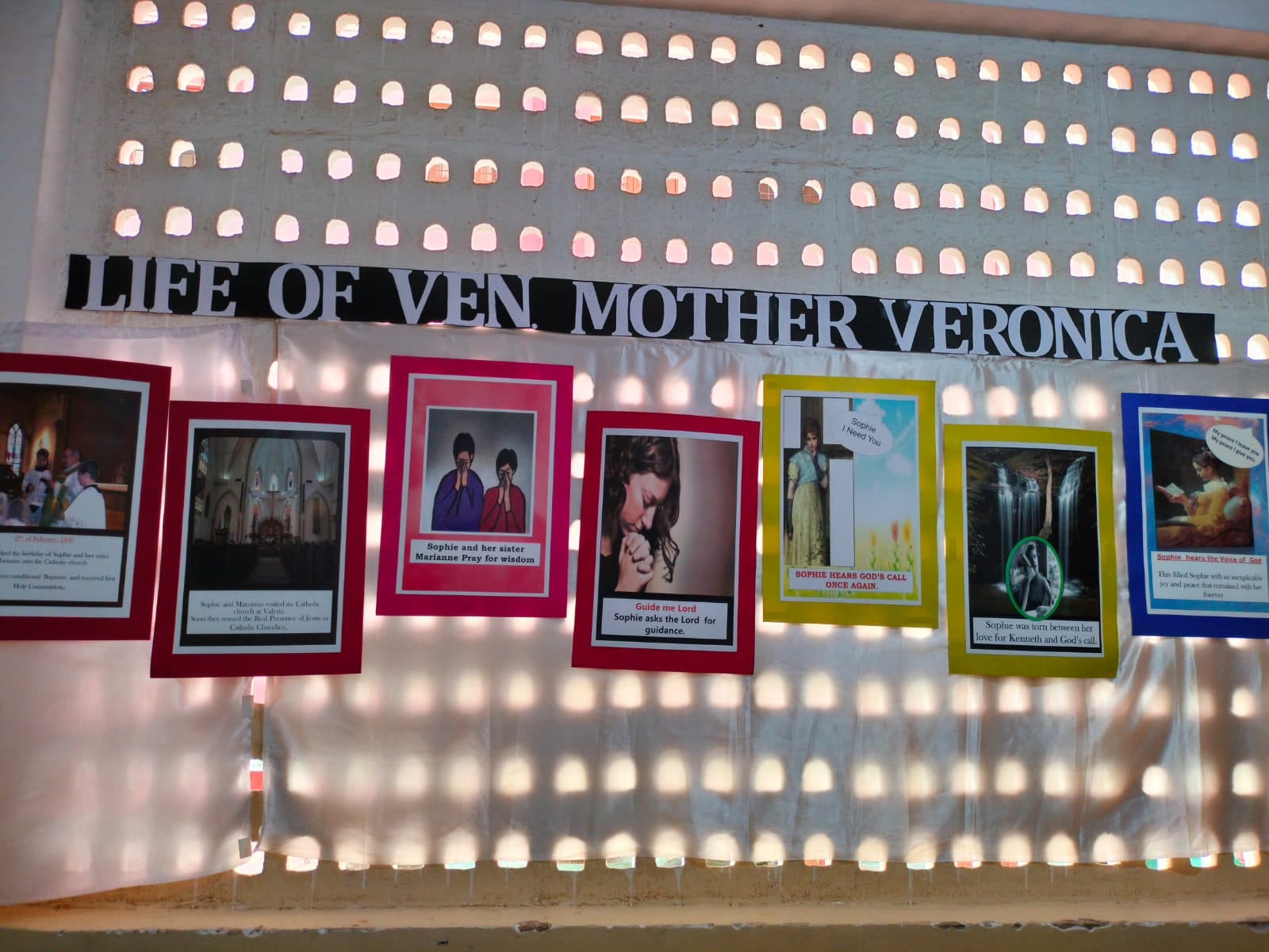 Exhibition on the Life of Our Foundress Ven. Mother Veronica Image